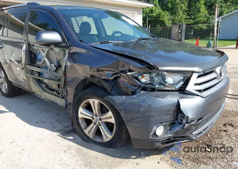 2012 Toyota Highlander Limited from USA, damaged, VIN 5TDDK3EH8CS153044